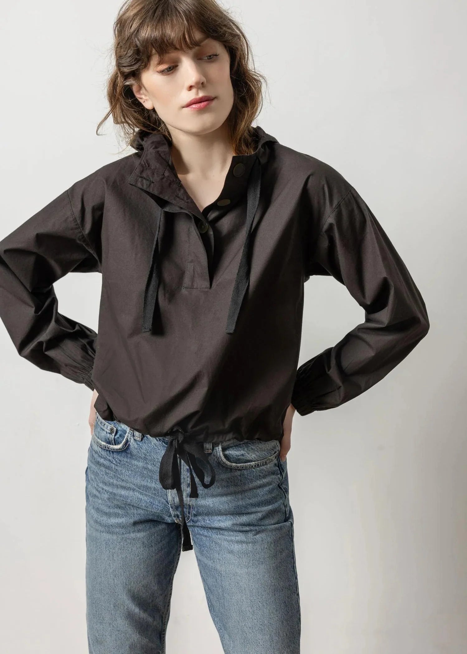 Poplin Hoodie