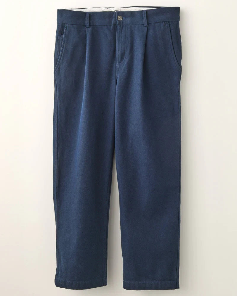 Twill Pleated Trouser