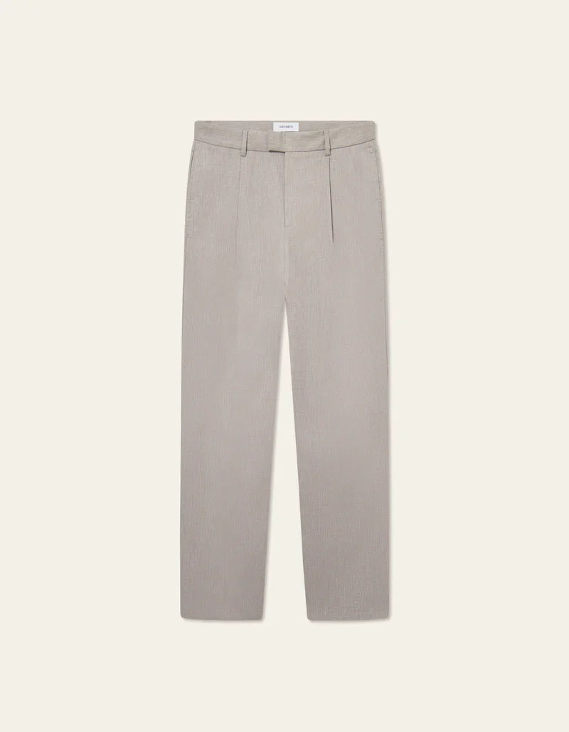 Reece Pleated Slub Suit Pants