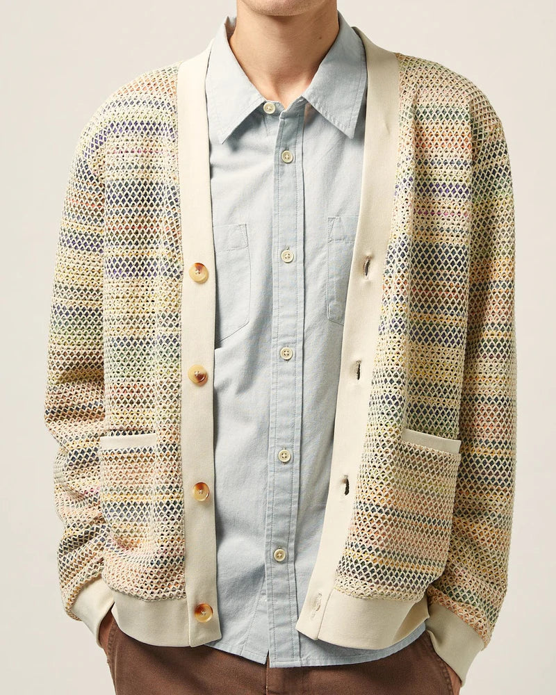 Rainbow Mesh Cardigan