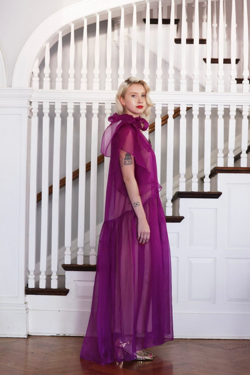 Coclico Dress in Silk Organza