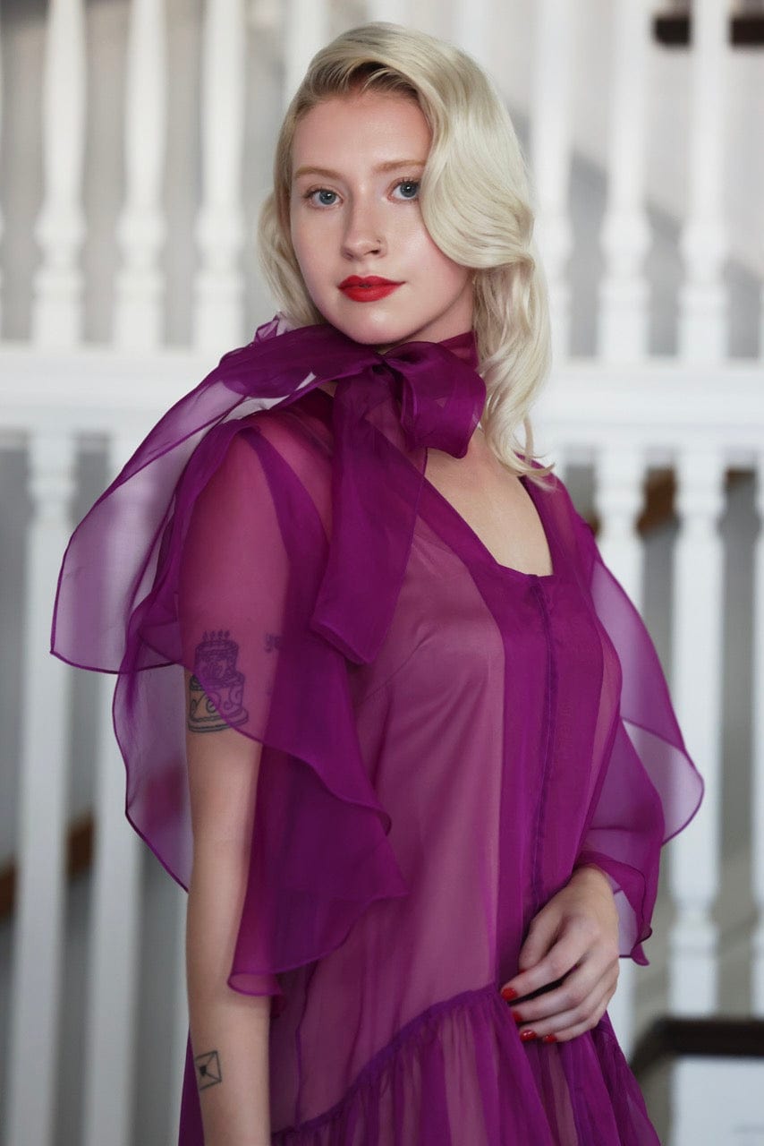 Coclico Dress in Silk Organza