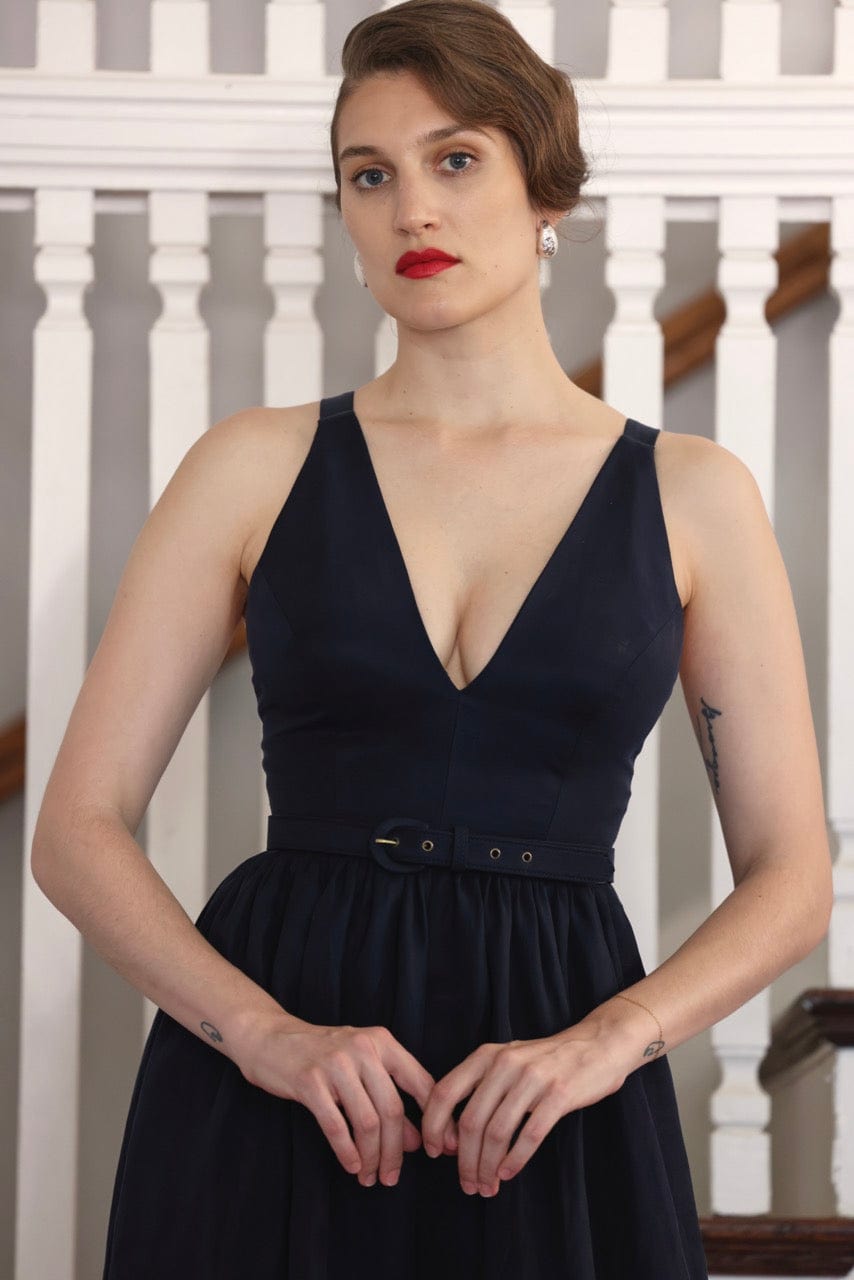 Quynh Jumpsuit in Cupro Linen Blend