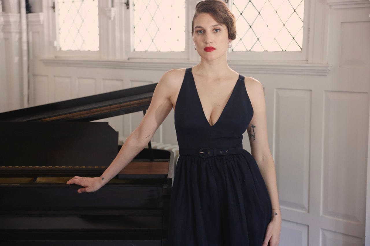 Quynh Jumpsuit in Cupro Linen Blend