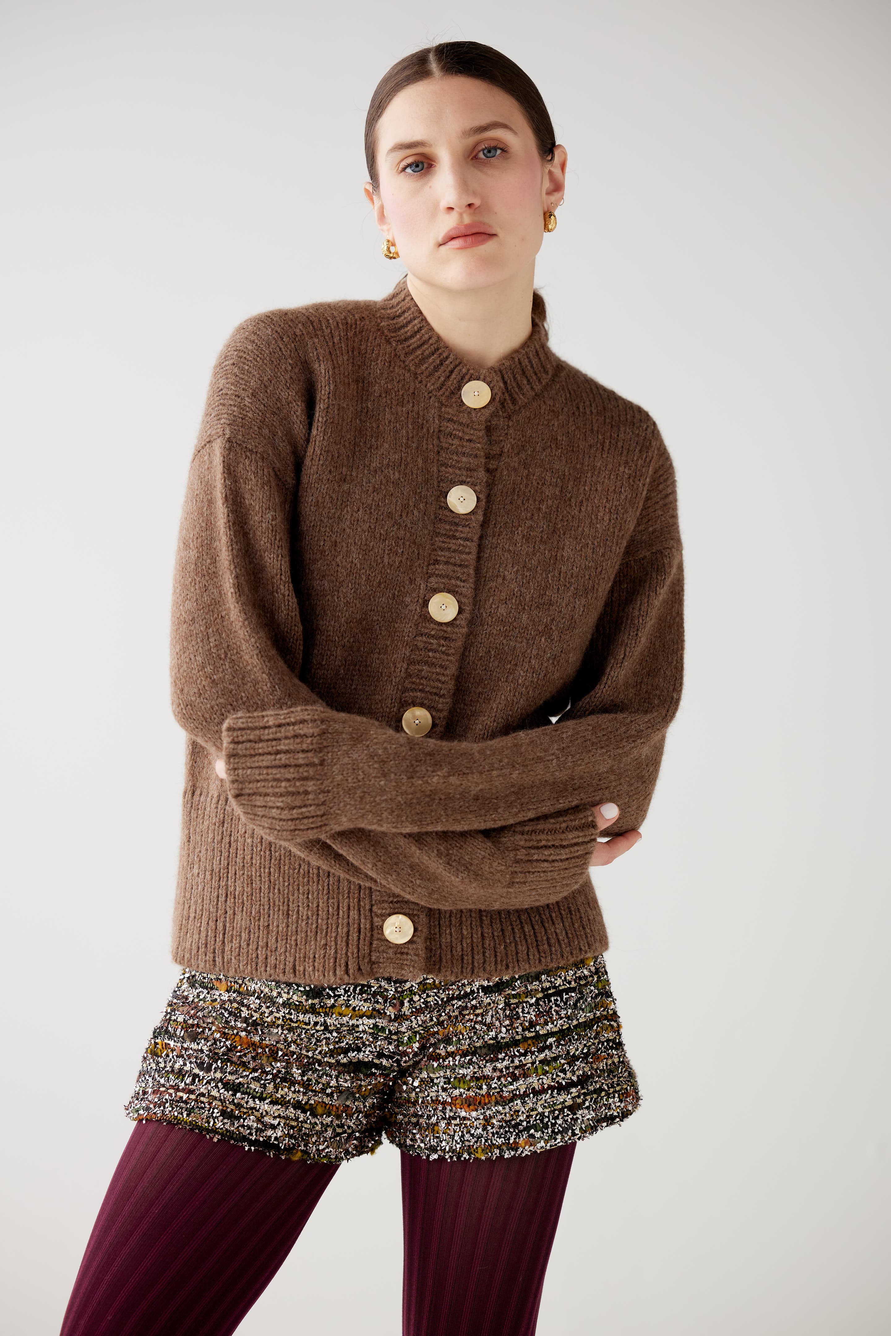 Petra Cardigan in Alpaca Blend