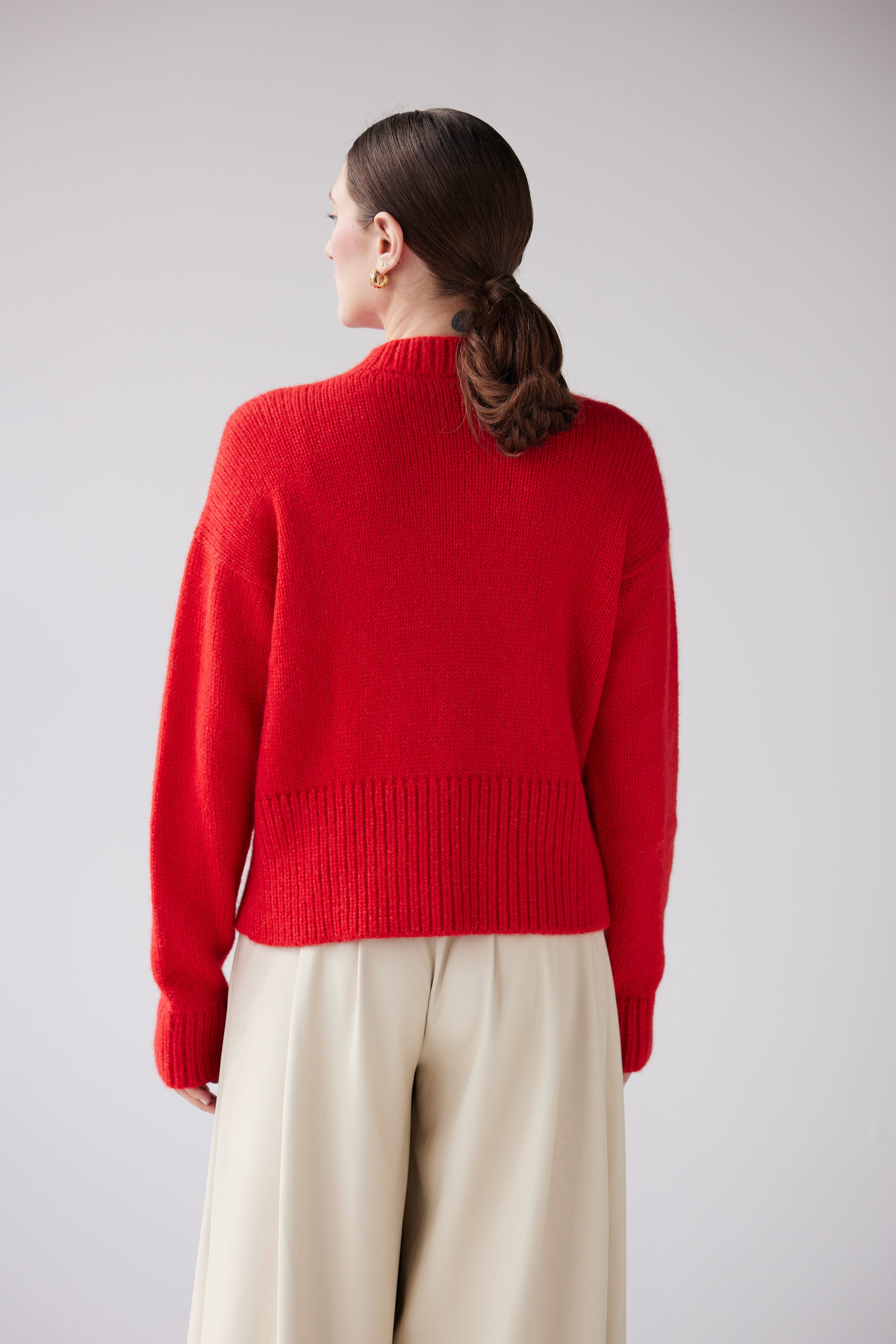 Petra Cardigan in Alpaca Blend
