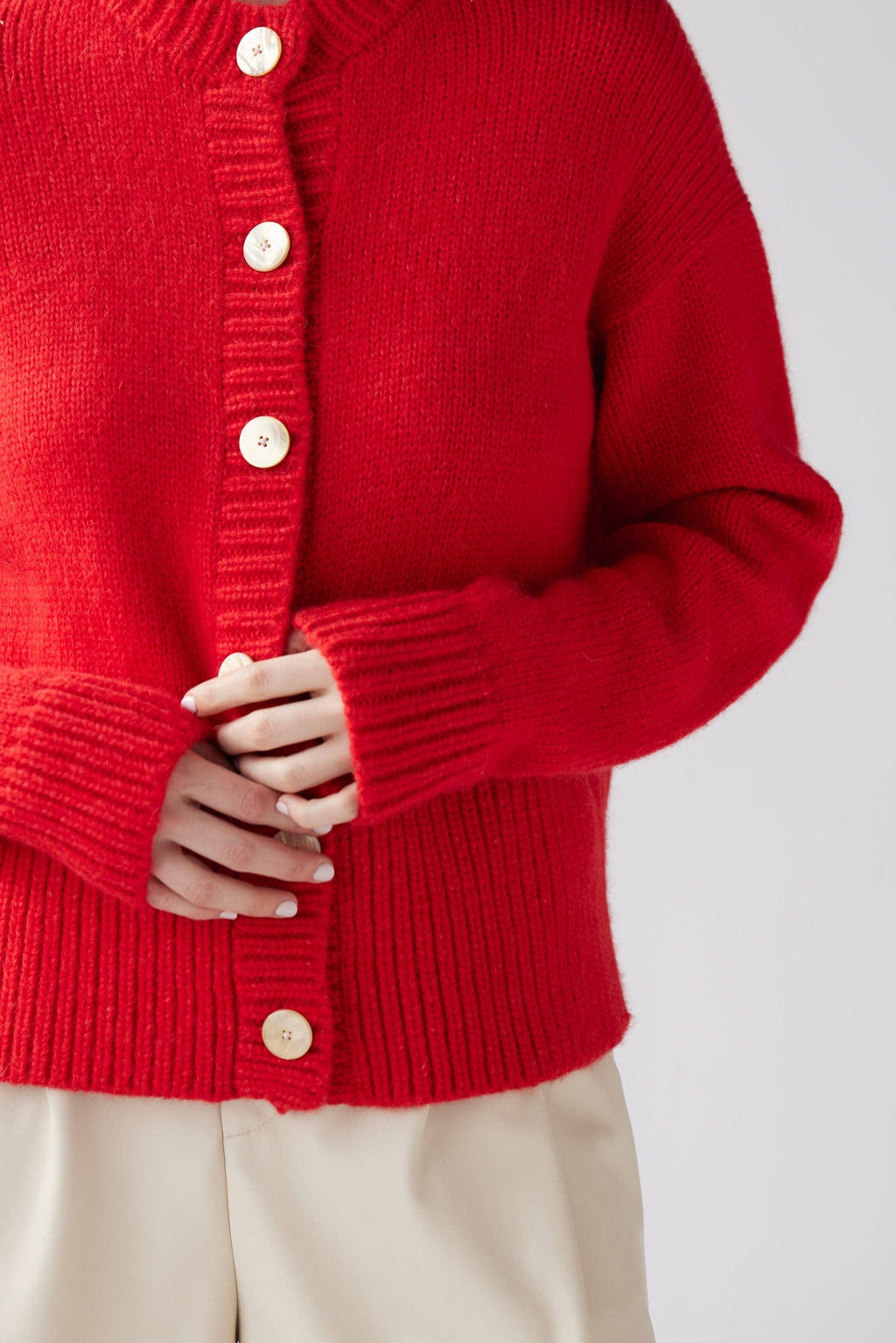 Petra Cardigan in Alpaca Blend