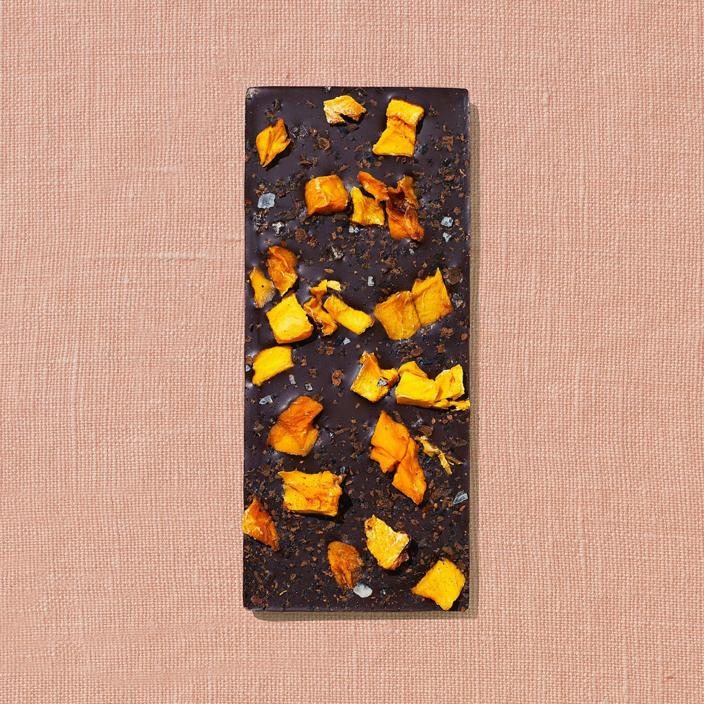 Mango Chili Date-Sweetened Dark Chocolate